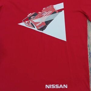Nissan Racing Car T-shirt Rad Red Medium